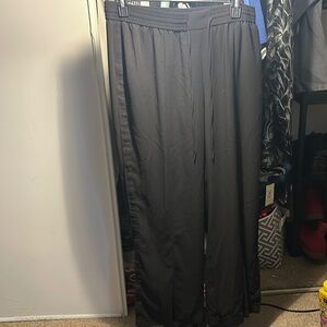 Black Wide-Leg Pants